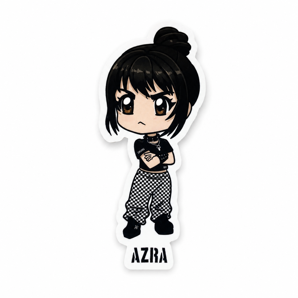 AZRA Chibi Character Sticker