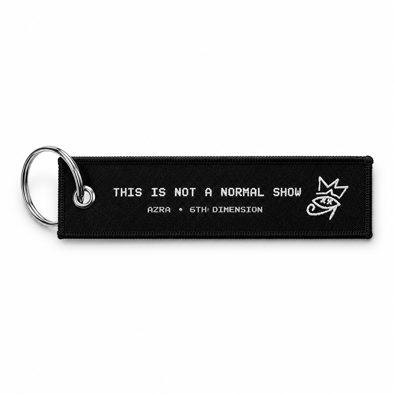 DKMV “Don’t Kill My Vibe” Embroidered Keychain